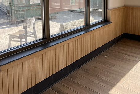 Wall Panelling and architectural features